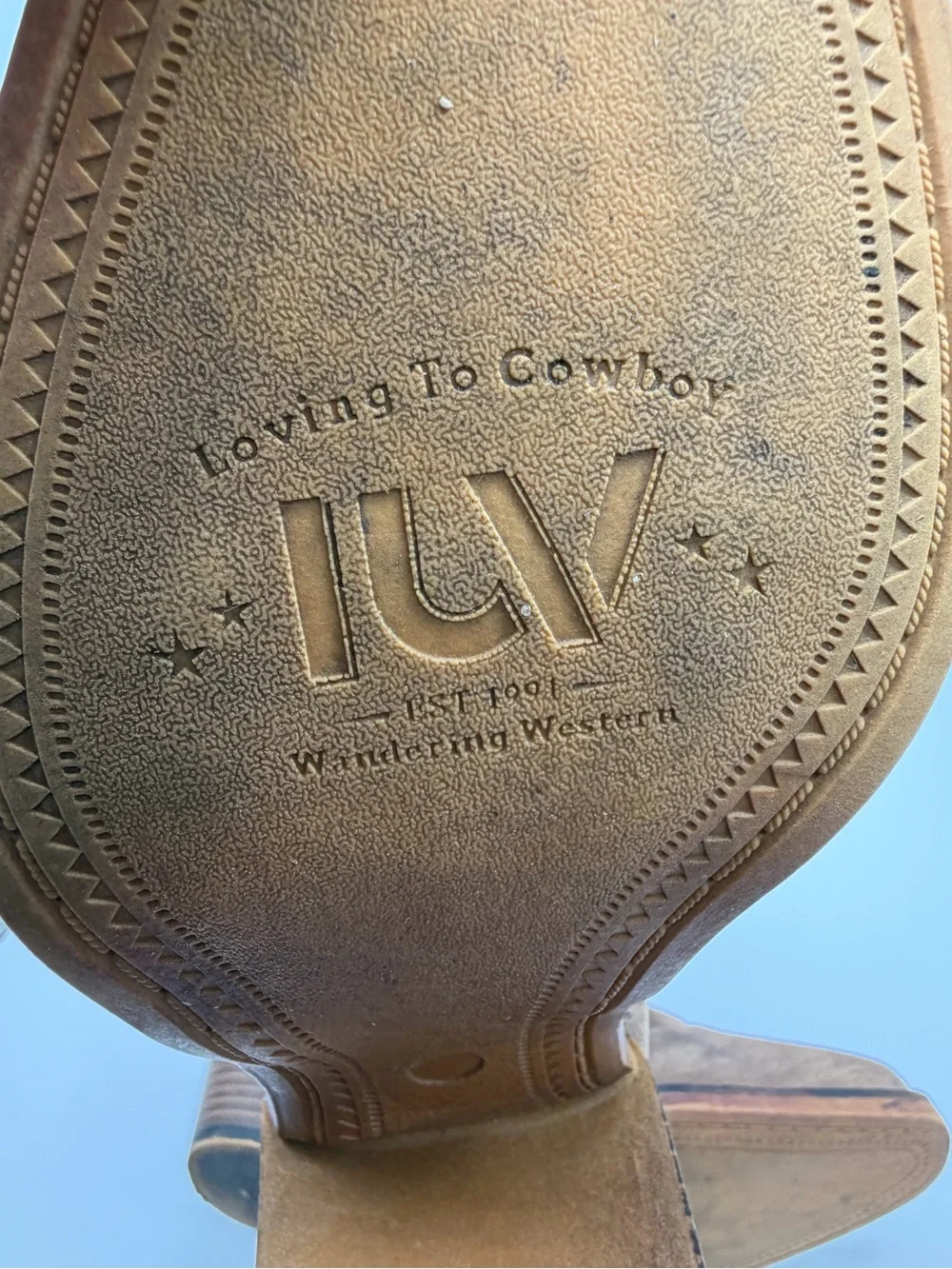 Brown Suede Over-the-Knee Western Boots